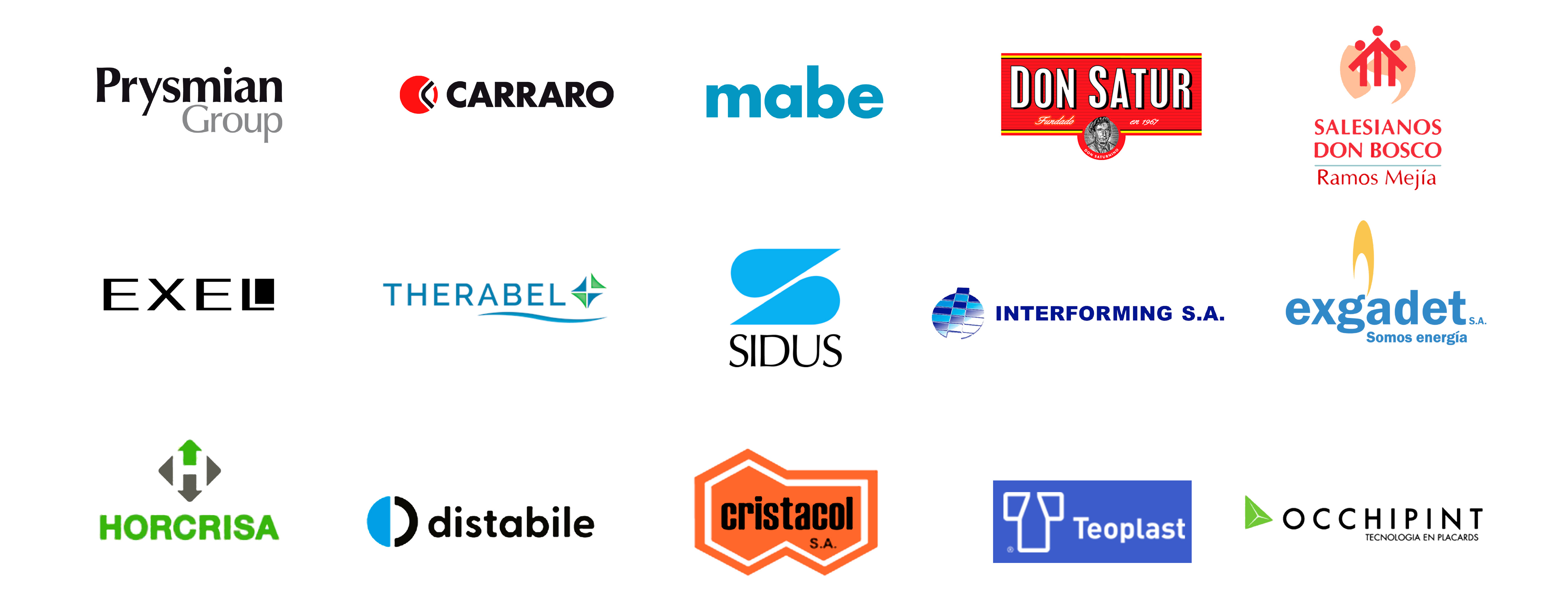 Empresas asociadas a Profint